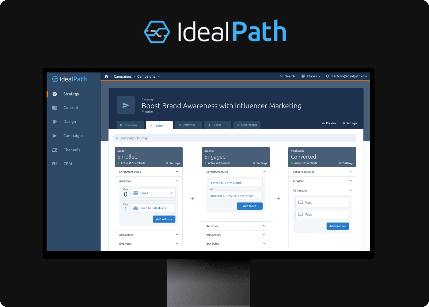 idealpath app screenshots