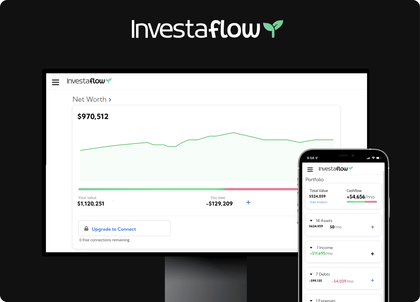 investaflow app screenshots